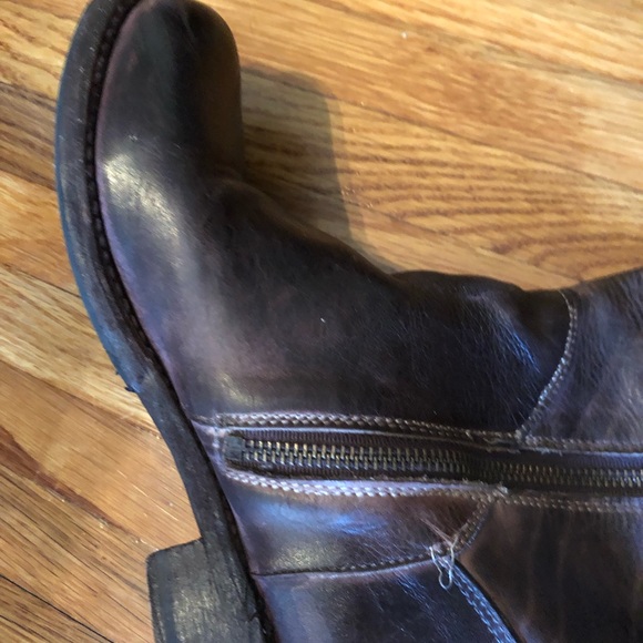 BedStu bench cobbler made boots fabulous lace up the back knee high 8.5 9 - Picture 3 of 8